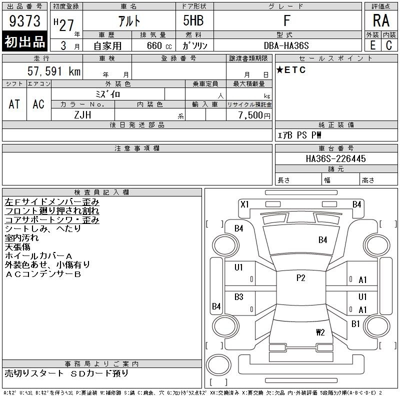 SUZUKI ALTO