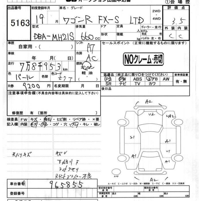 SUZUKI WAGON R