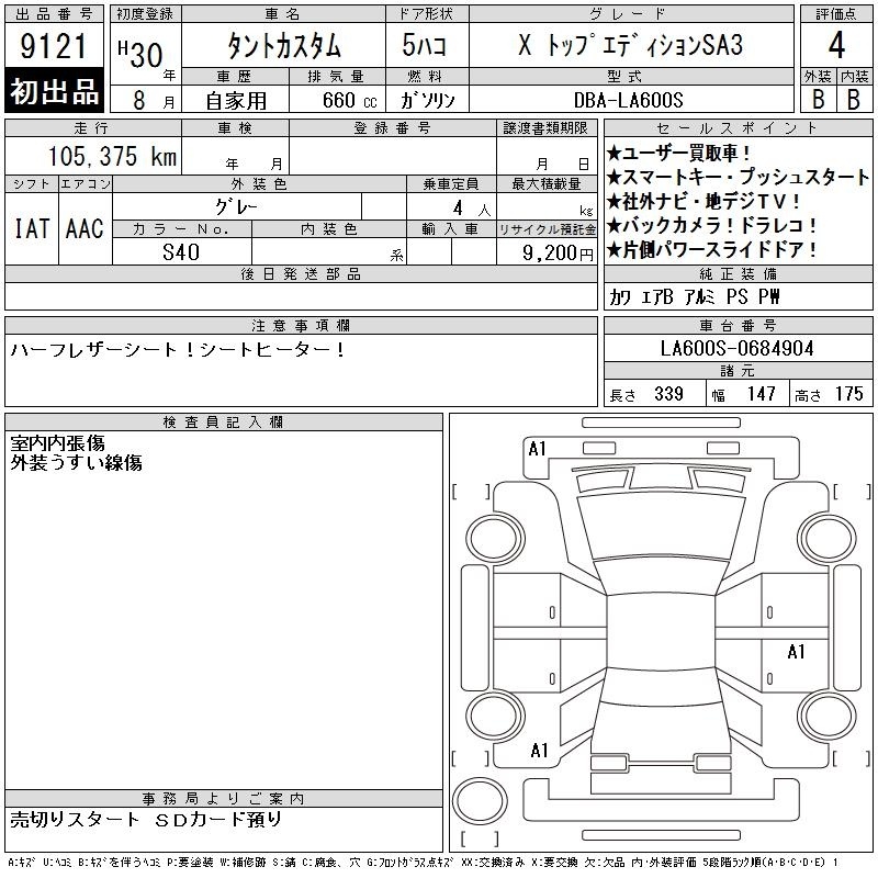 DAIHATSU TANTO