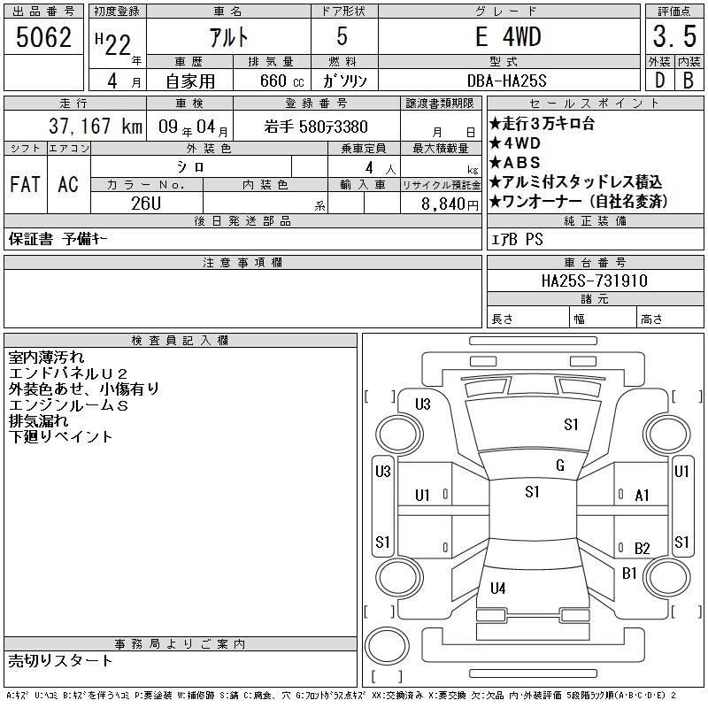 SUZUKI ALTO