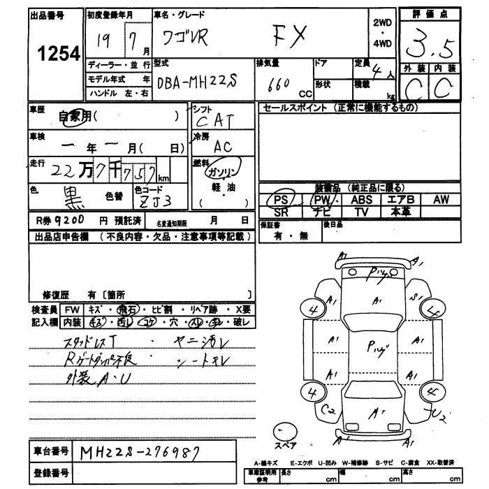 SUZUKI WAGON R