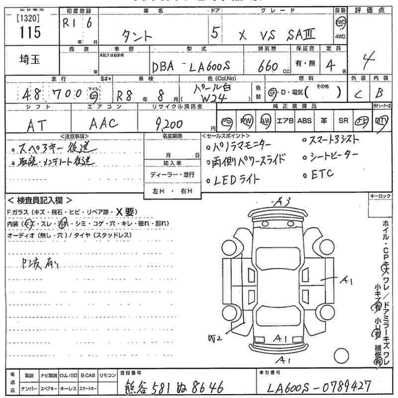 DAIHATSU TANTO
