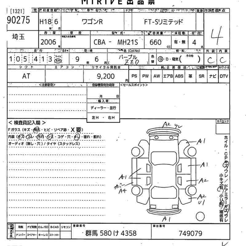 SUZUKI WAGON R