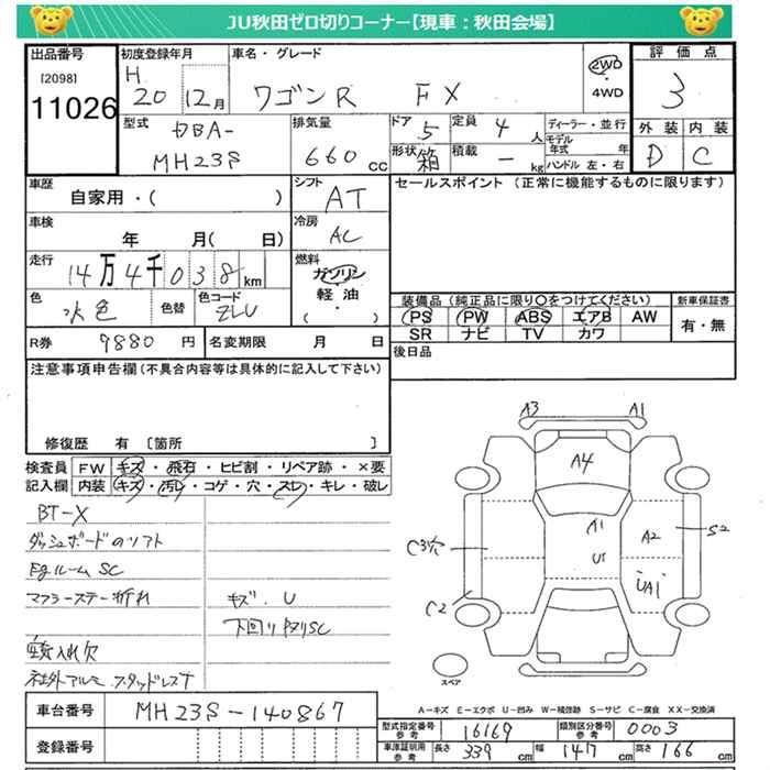 SUZUKI WAGON R