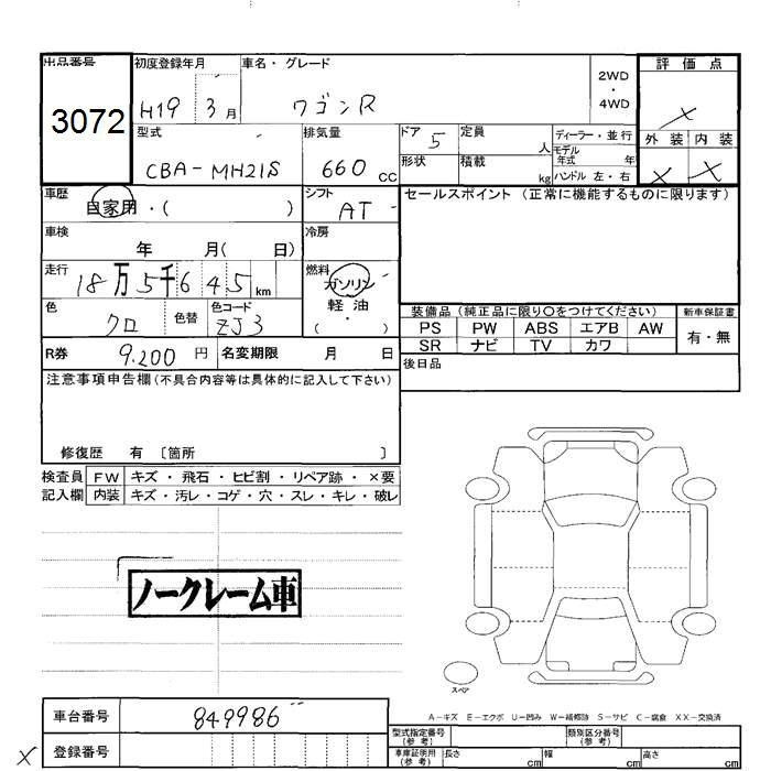 SUZUKI WAGON R