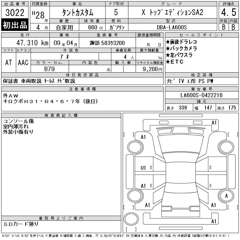 DAIHATSU TANTO