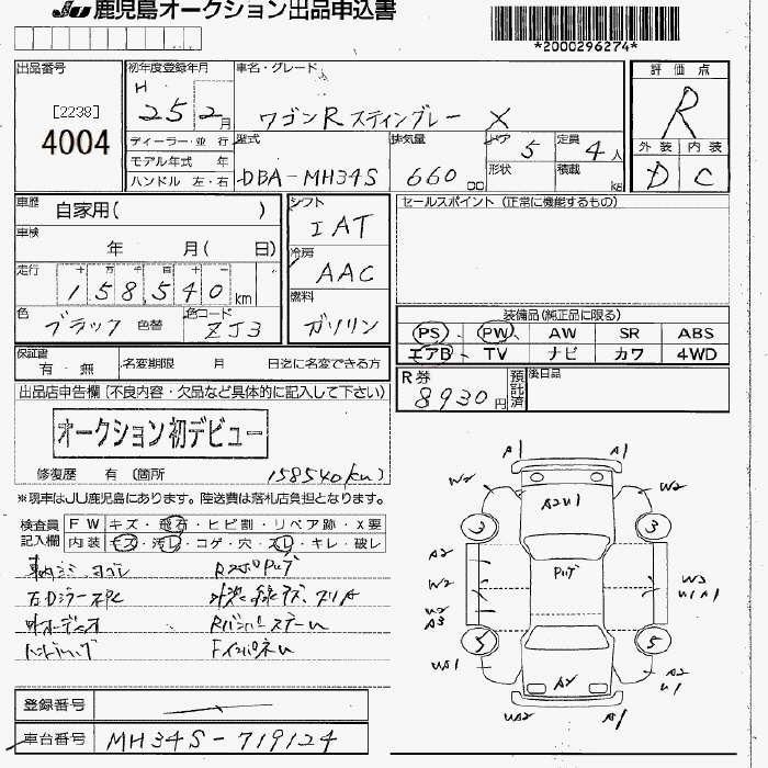 SUZUKI WAGON R