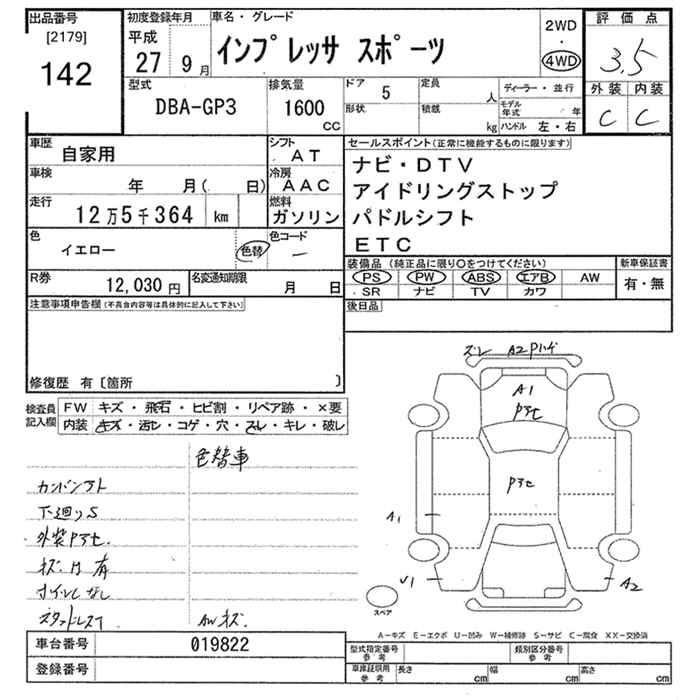 SUBARU IMPREZA