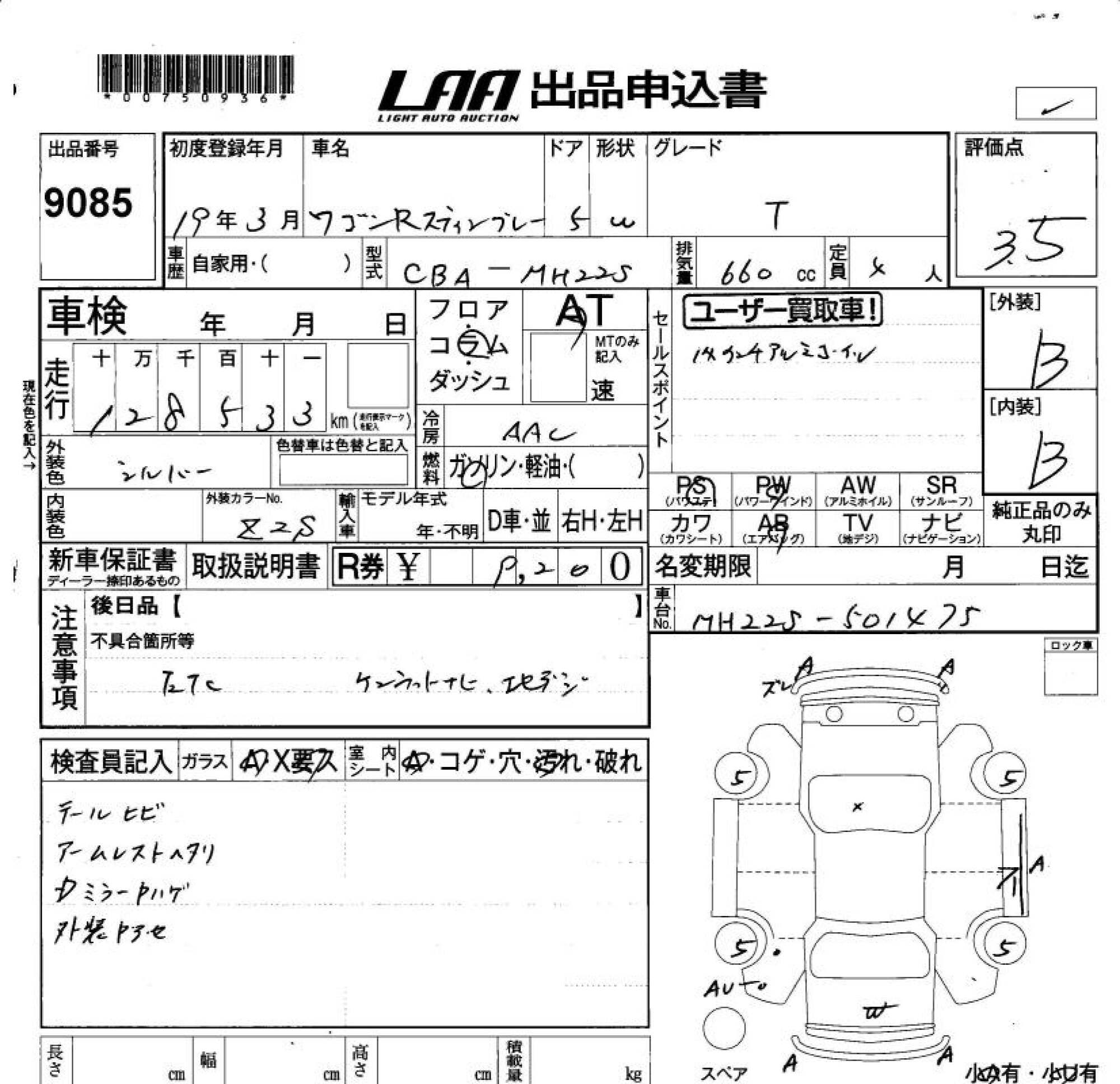 SUZUKI WAGON R