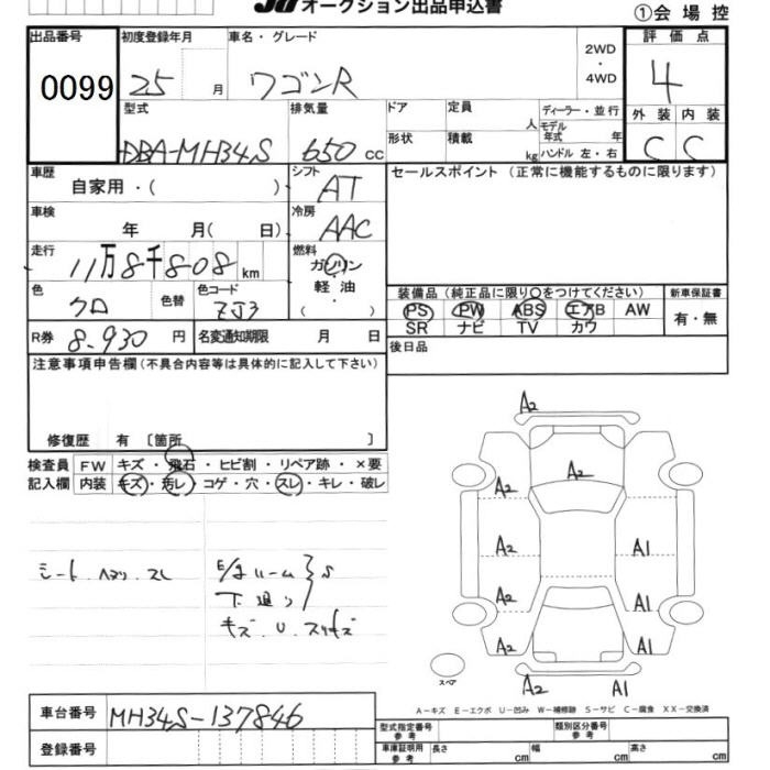 SUZUKI WAGON R