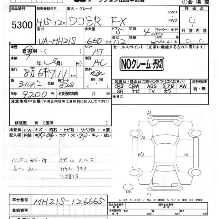SUZUKI WAGON R