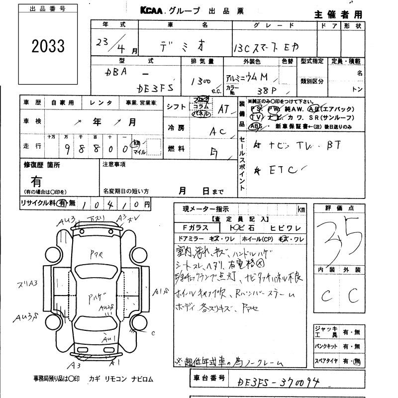 MAZDA DEMIO