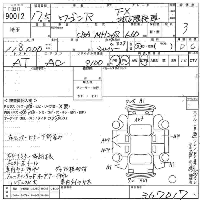 SUZUKI WAGON R