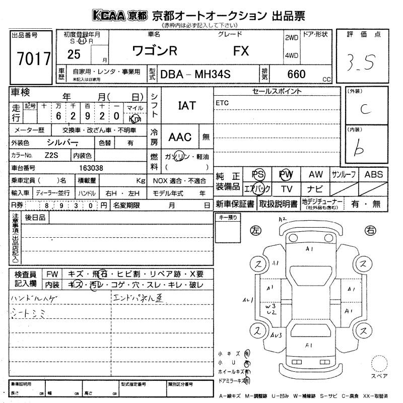 SUZUKI WAGON R