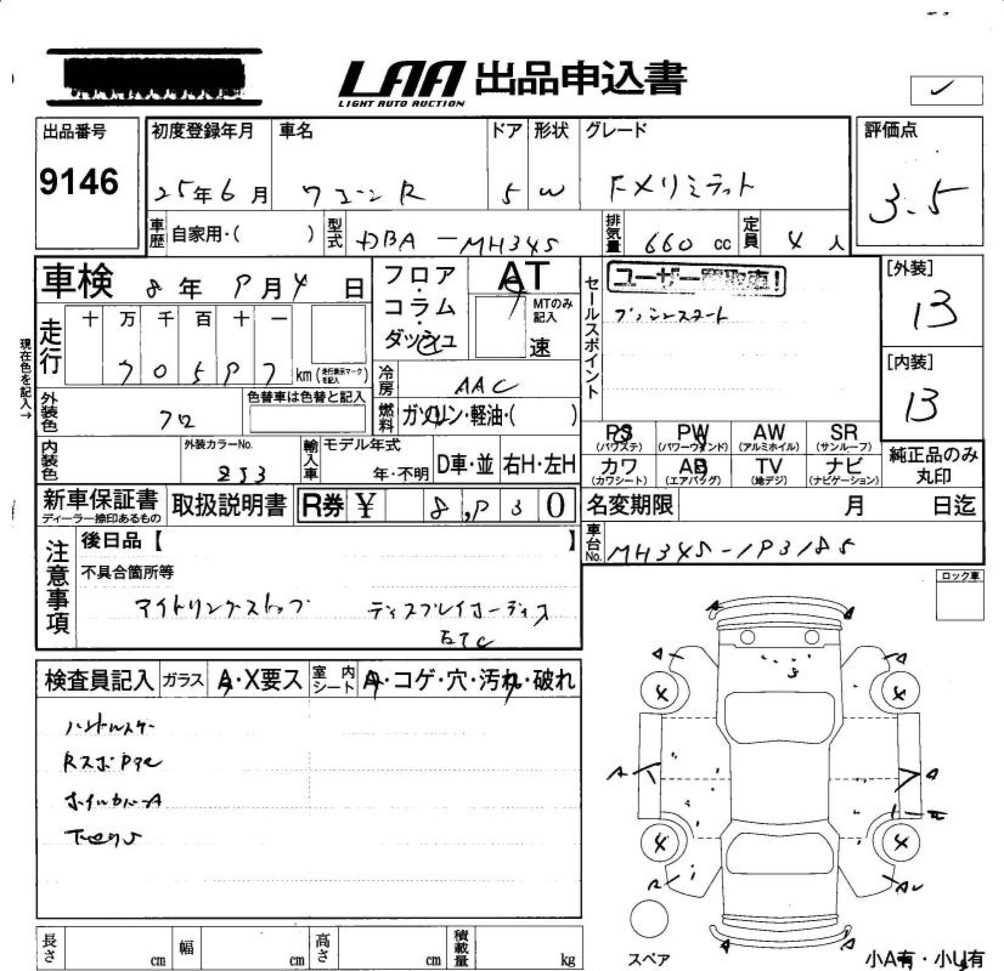 SUZUKI WAGON R