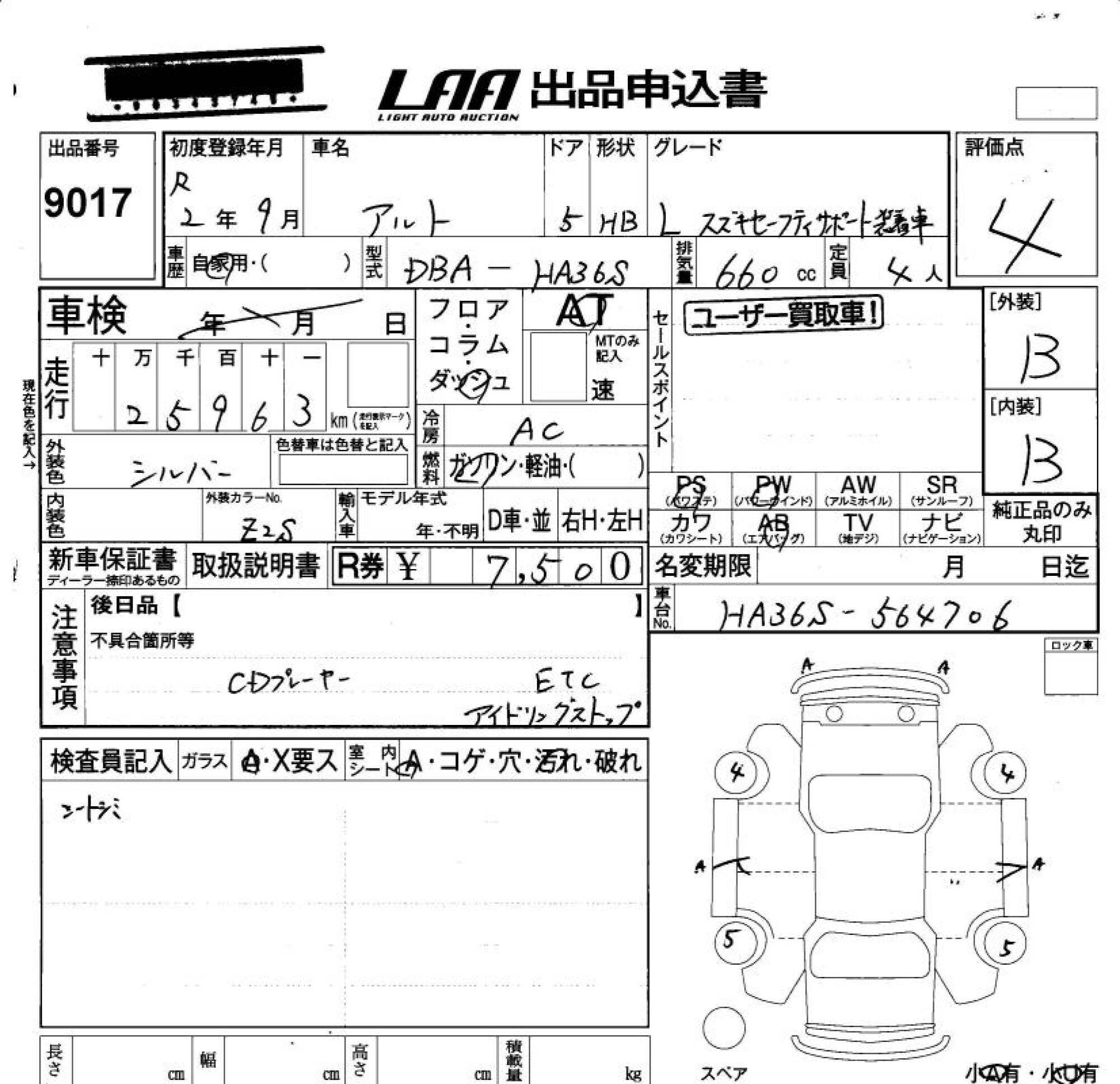 SUZUKI ALTO